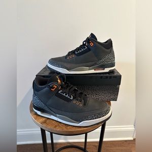 Men’s Air Jordan Retro 3 “Fear” size 10
